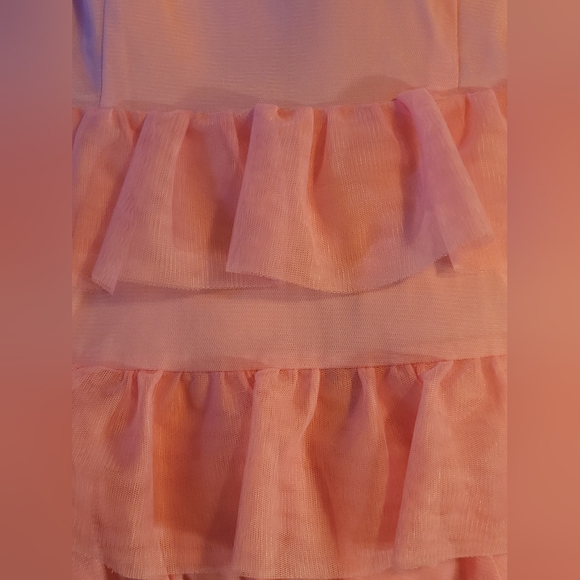 EWA HERZOG Designer Pink Multi Layer Tulle Dress Final Discount - Picture 10 of 12